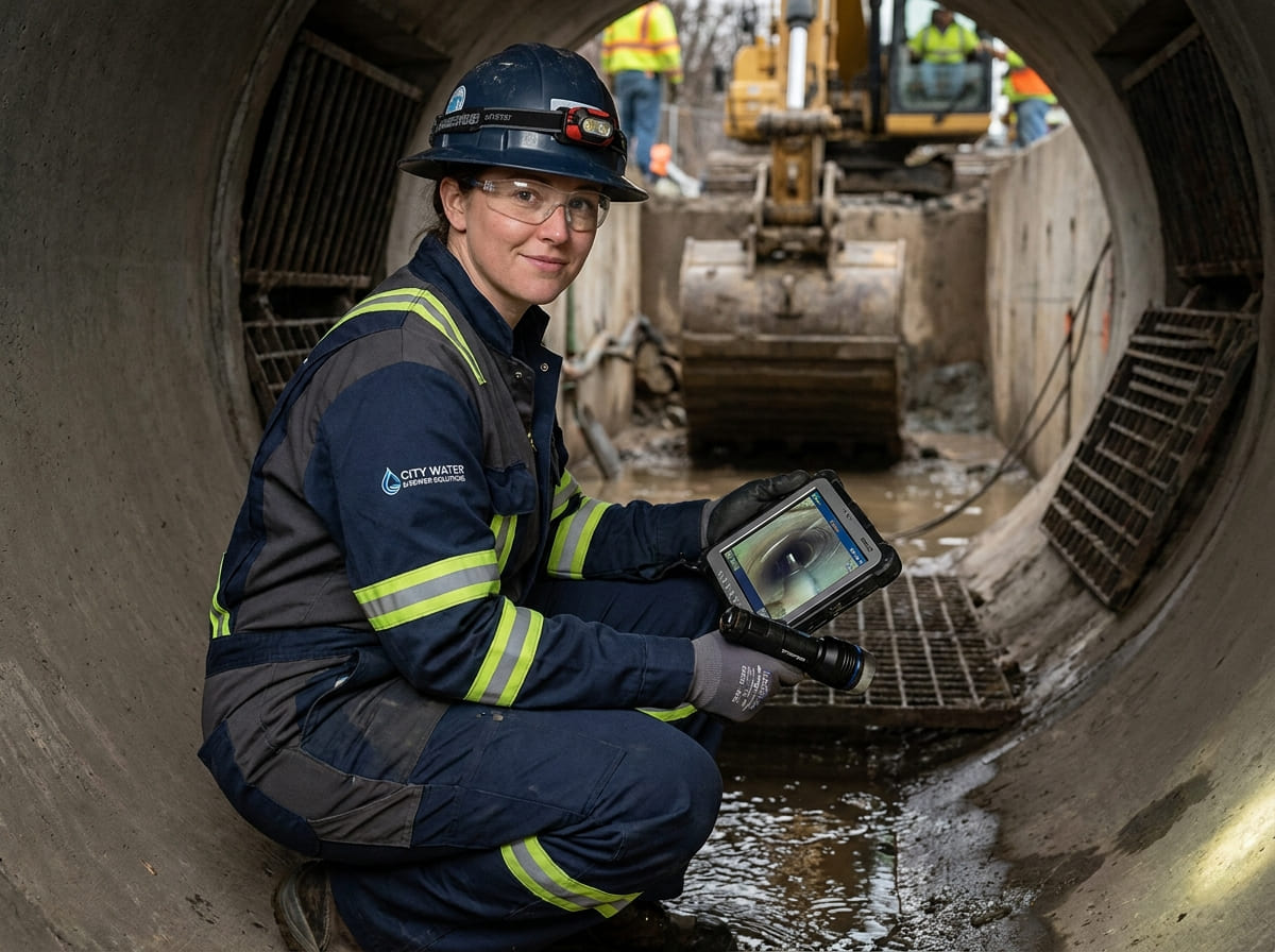 Sewer Line Inspection & Replacement in Washington